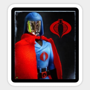 Cobra Commander Sticker